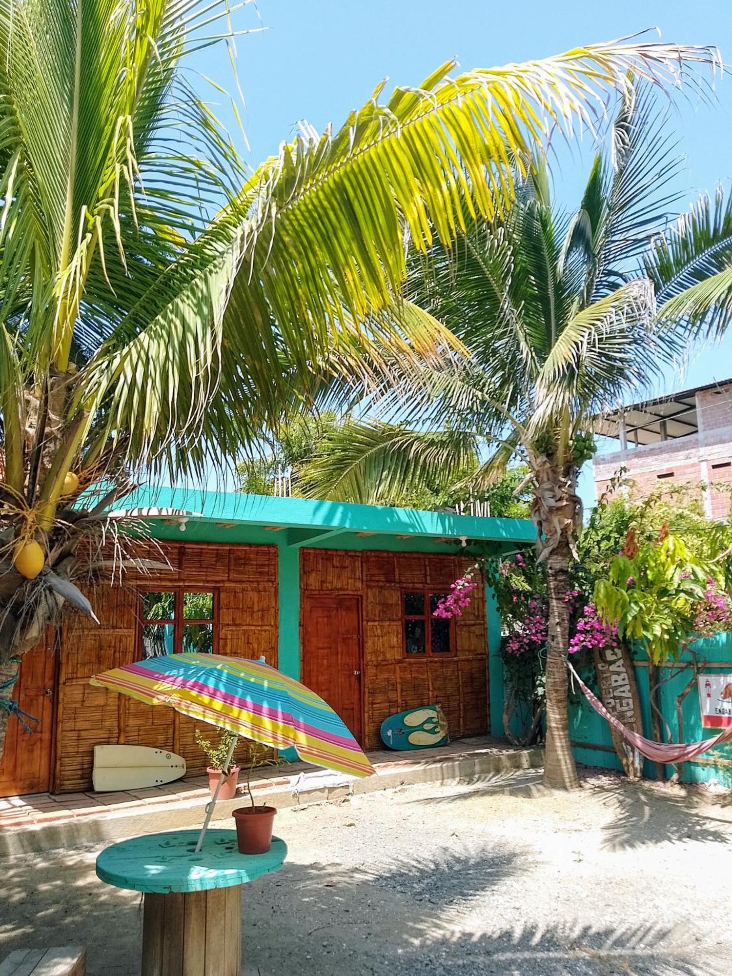 Hostal Puerto Engabao Surf Shelter Camera foto